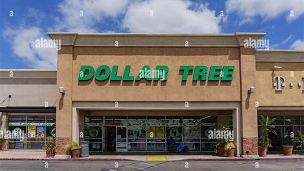 A Dollar Tree Store In Los Angeles, California Pictured On November 23, 2021., 2024