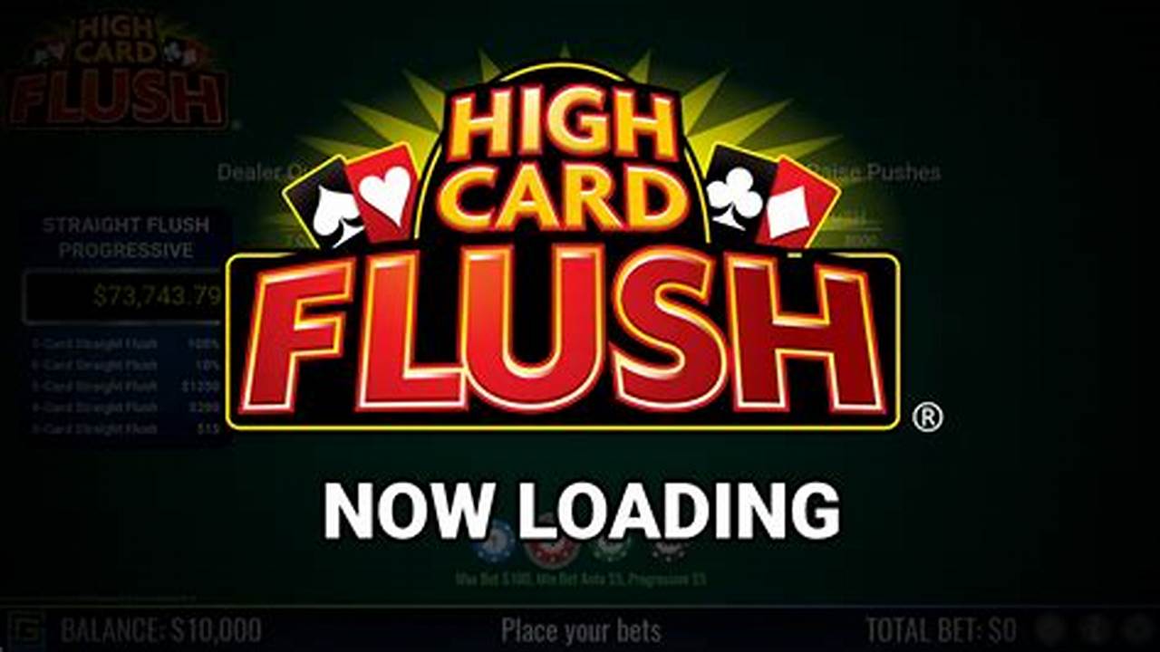 A Free Online Version Of High Card Flush., Images