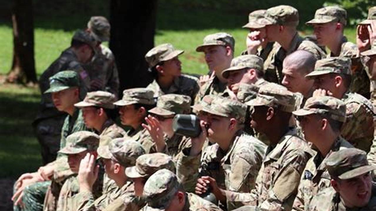 A Group Of Rotc Cadets At The University Of North Georgia Transitioned Into Their Newfound Military Lifestyle Last Week As Part Of The University’s Annual Frog Week., 2024