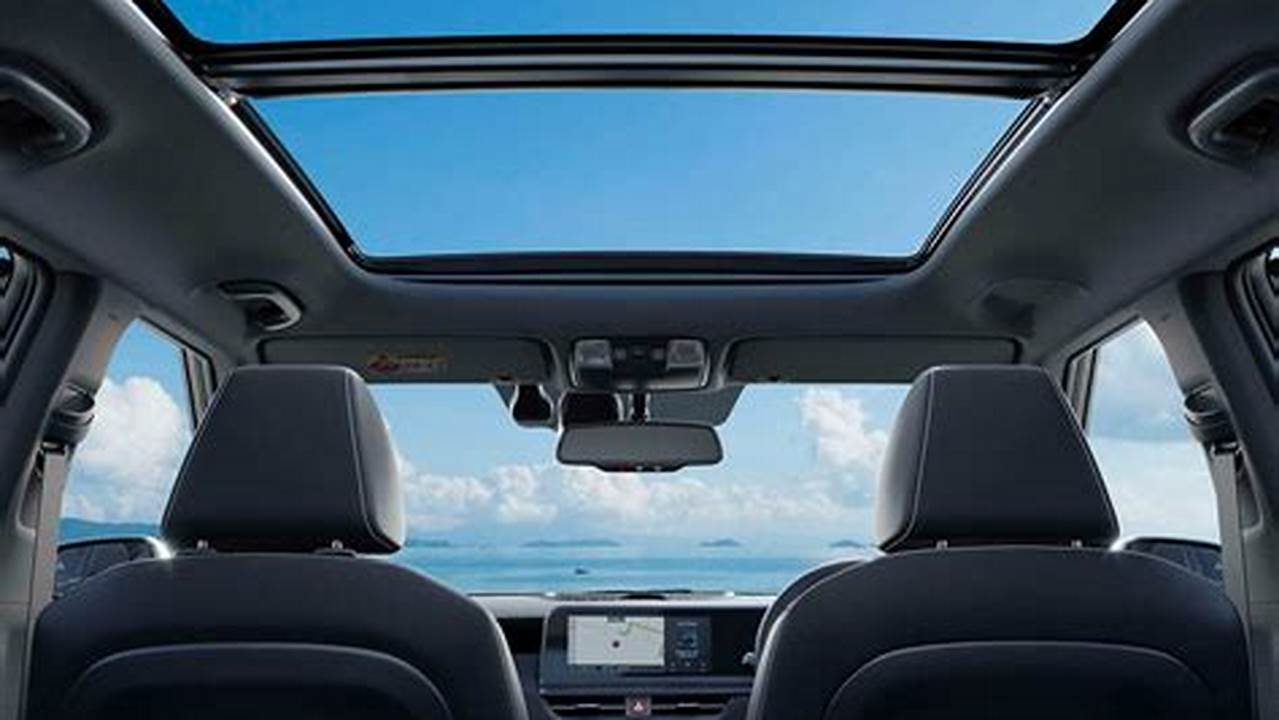 A Panoramic Sunroof Is Optional., 2024