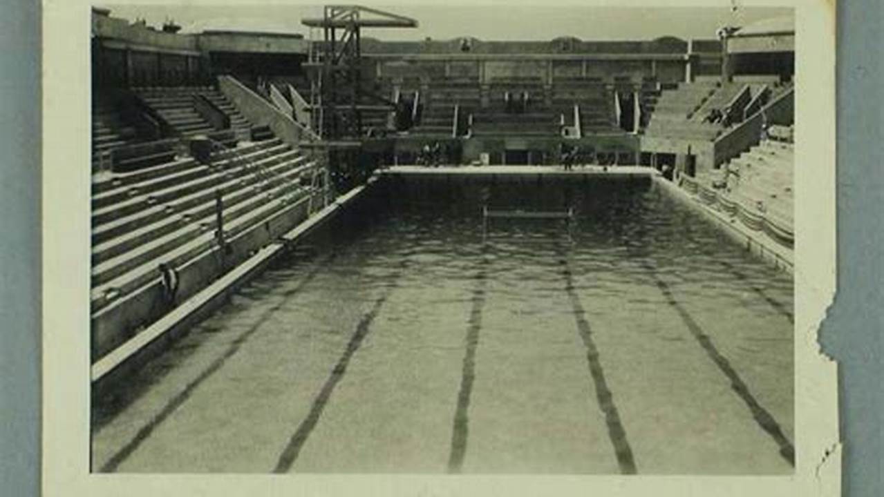 A Pool From The 1924 Paris Olympics Is Getting A Makeover For The 2024 Games., 2024
