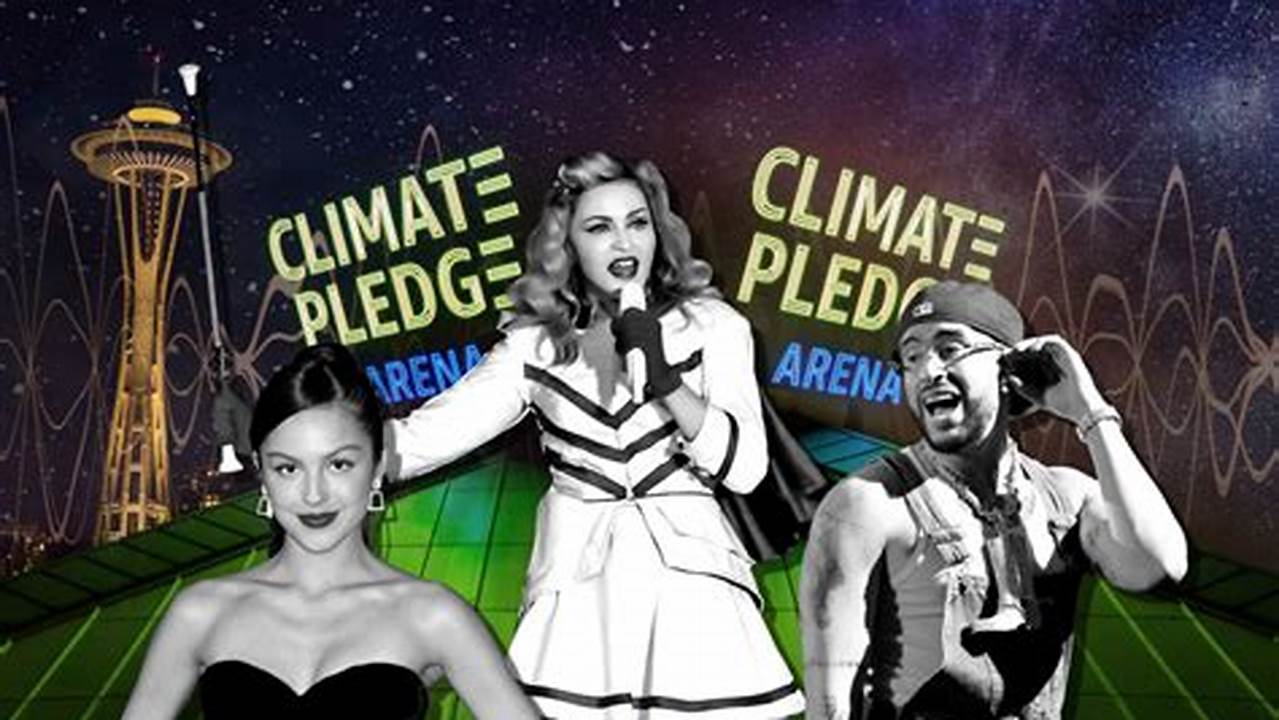 A Quick Clip Of B*Tch I&#039;m Madonna From Climate Pledge Arena, Sunday Feb, 18, 2024., 2024