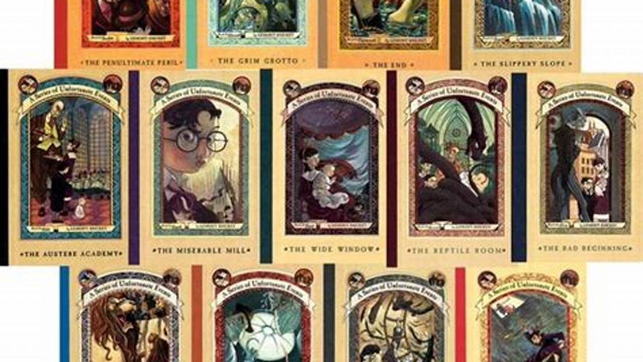 A Series Of Unfortunate Events Books In Order