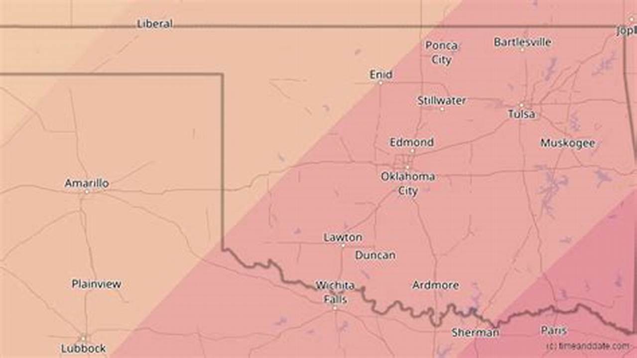 A Solar Eclipse Will Move Across The Country On April 8, And Oklahoma Will Be A Prime Location To Watch It., 2024