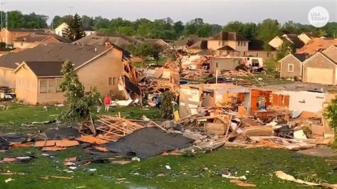 A Storm’s Trail Of Destruction Affected People In Parts Of Ohio, Kentucky,., 2024