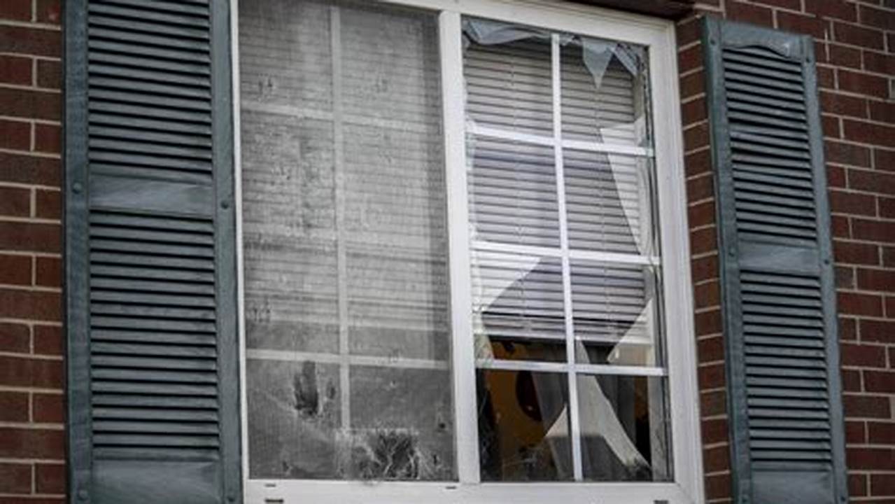 A Window At Kimber Olson&#039;s Home Is Broken, On June 25, 2023, After A Tornado Hit Greenwood, Ind., 2024