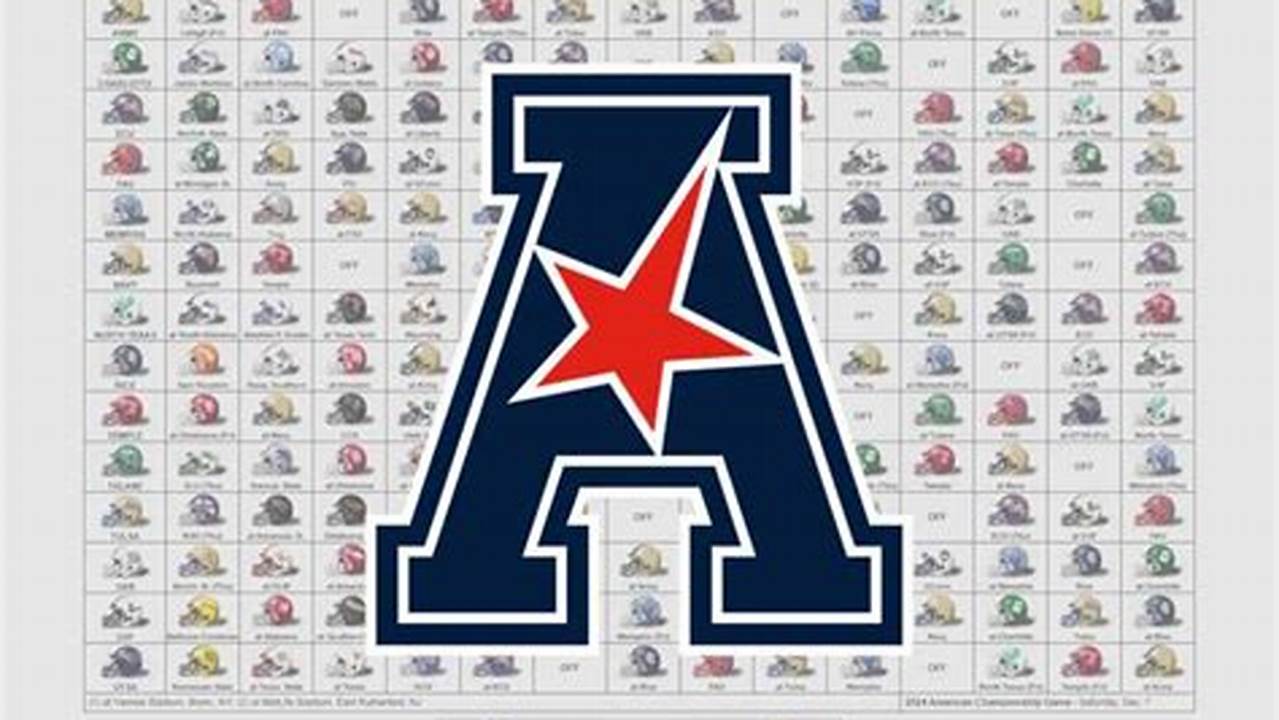 Aac Football Helmet Schedule 2024