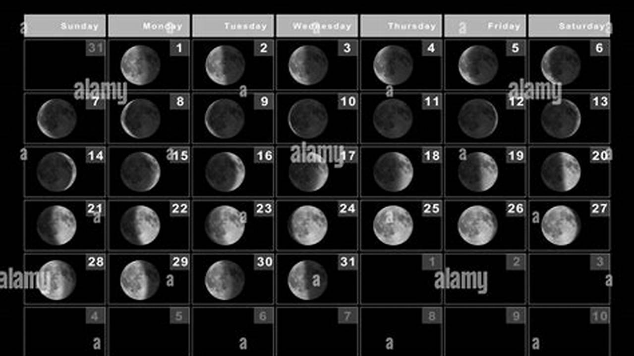 Above You Can See Our Calendar Of Moon Phases For January 2024., 2024