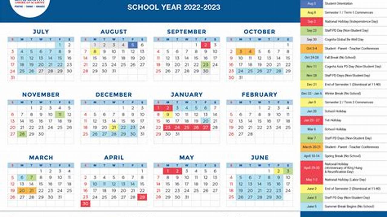 Aca Calendar 2024