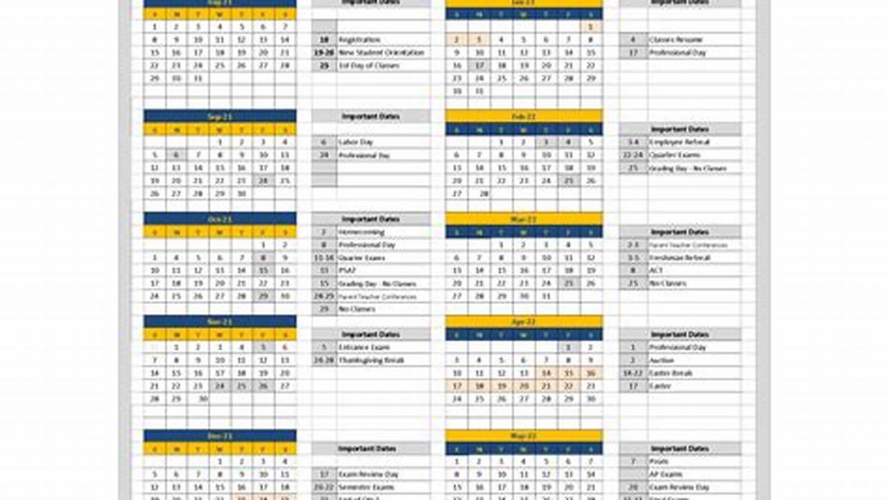 Academic Calendar Barry