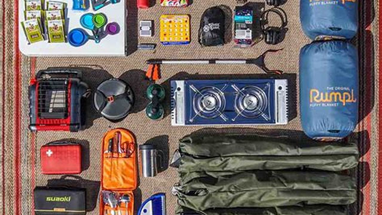 Accessories From Leading Manufacturers, Camping