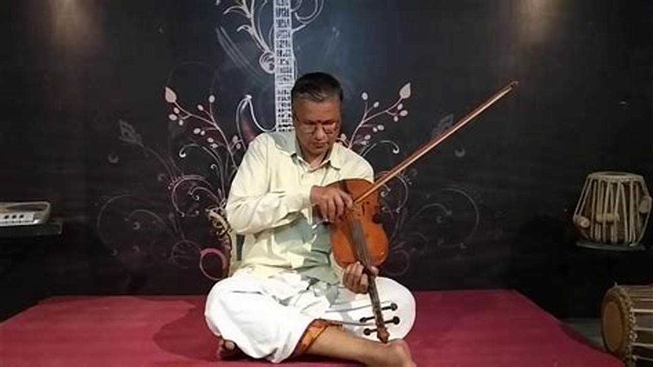 Accompanied By Vidwan Sri Delhi Sundararajan On Violin., 2024