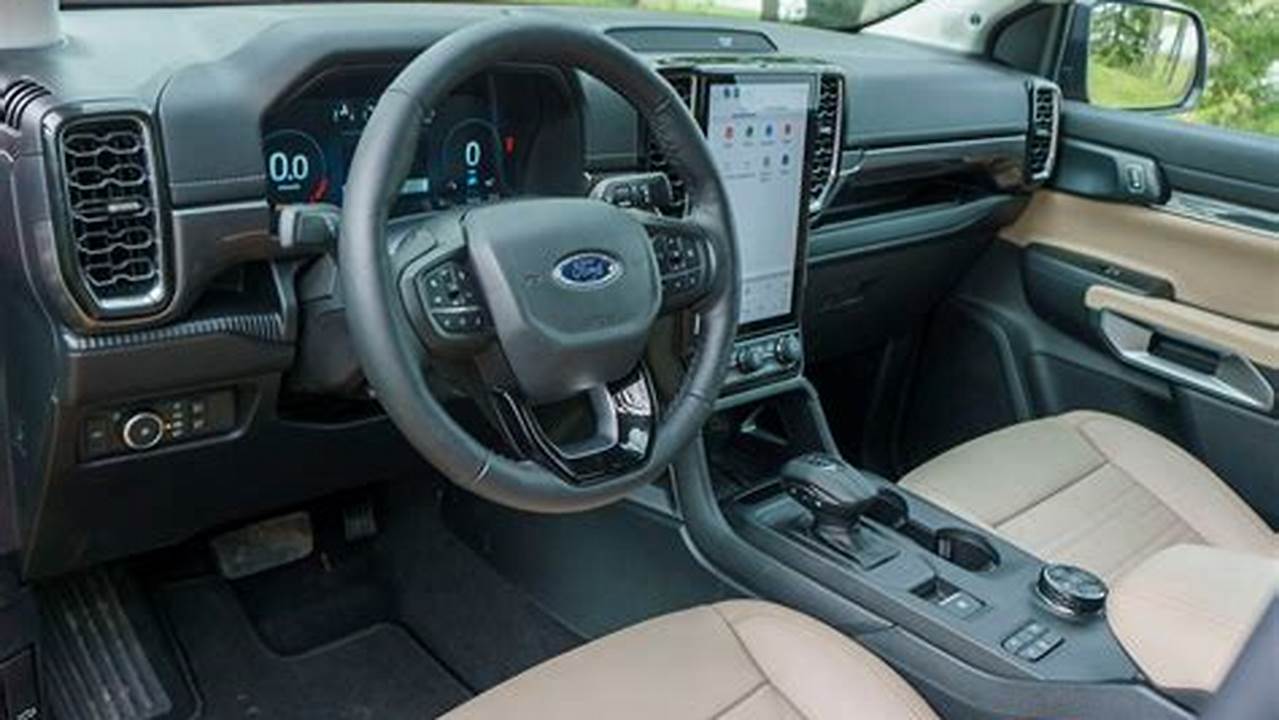 According To Autoblog, The 2024 Ranger’s Interior Isn’t Suitably Modern Compared To The Antiquated Outgoing Model., 2024