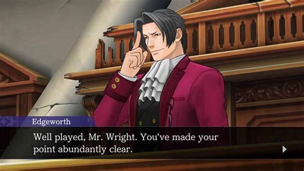 Ace Attorney New Game 2024