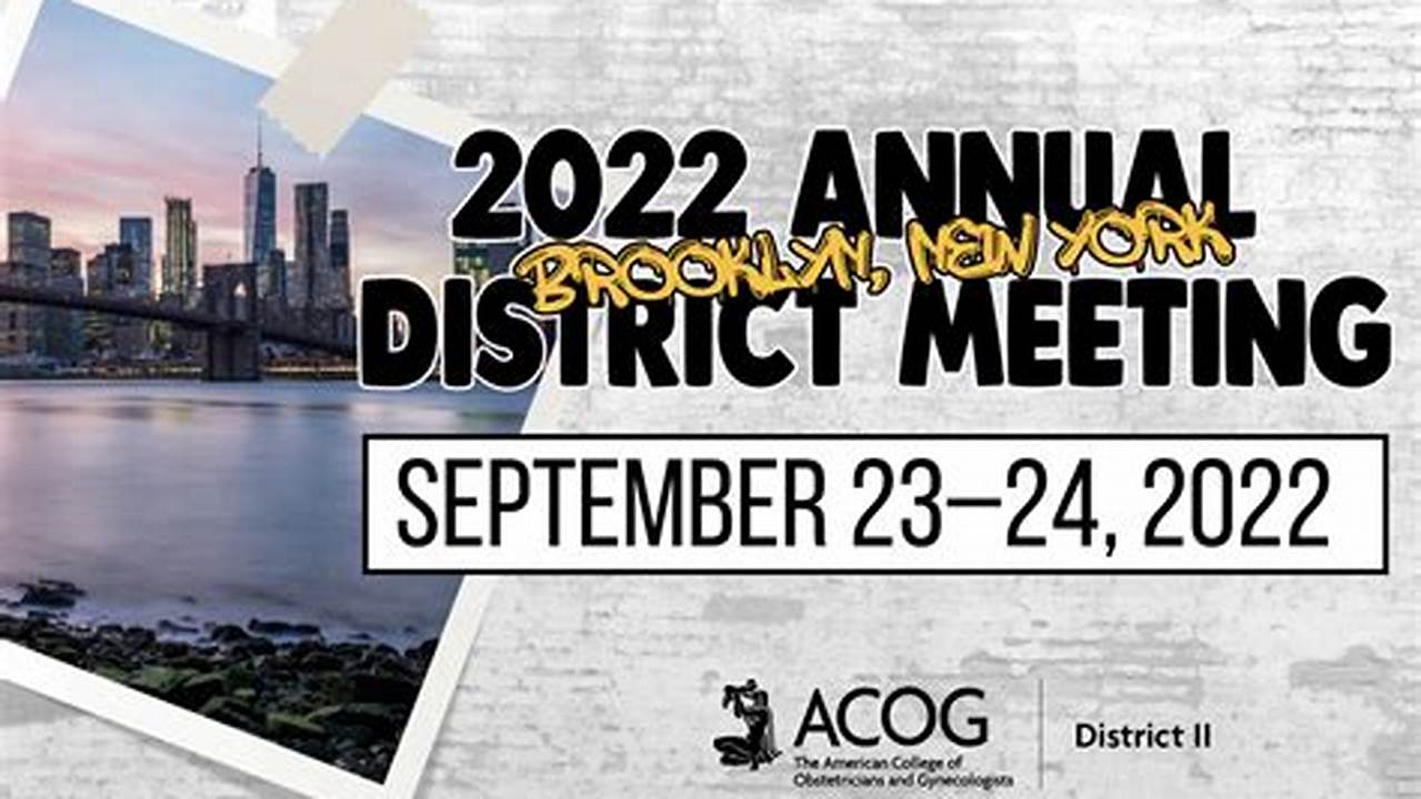 Acog District Ii Meeting 2024