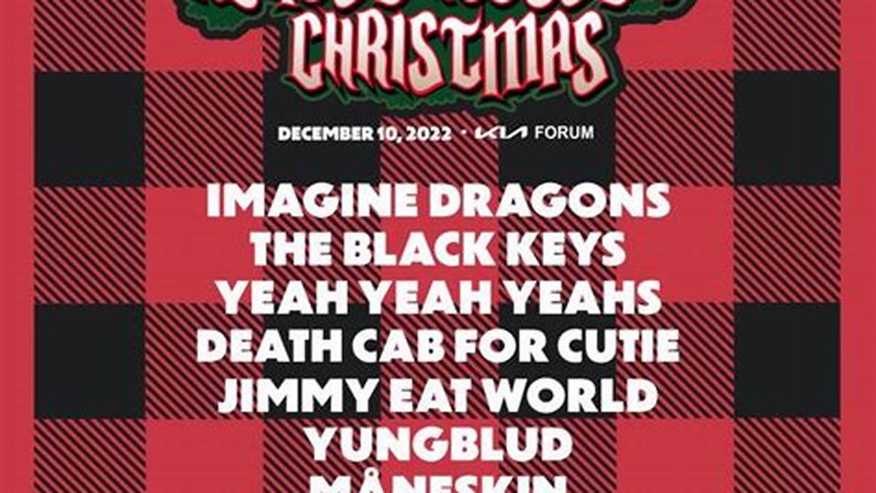 Acoustic Christmas 2024 Lineup