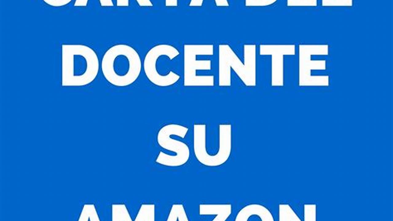 Acquistare Libri Scolastici Su Amazon Con Carta Del Docente