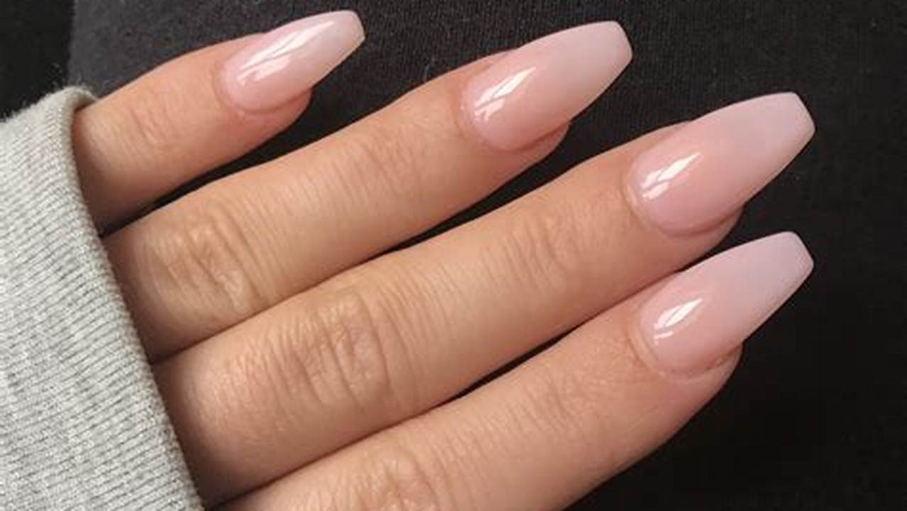 Acrylic Coffin Nails Are Artificial Nails Shaped Like A Coffin, With Tapered Sides And A Straight Tip., 2024