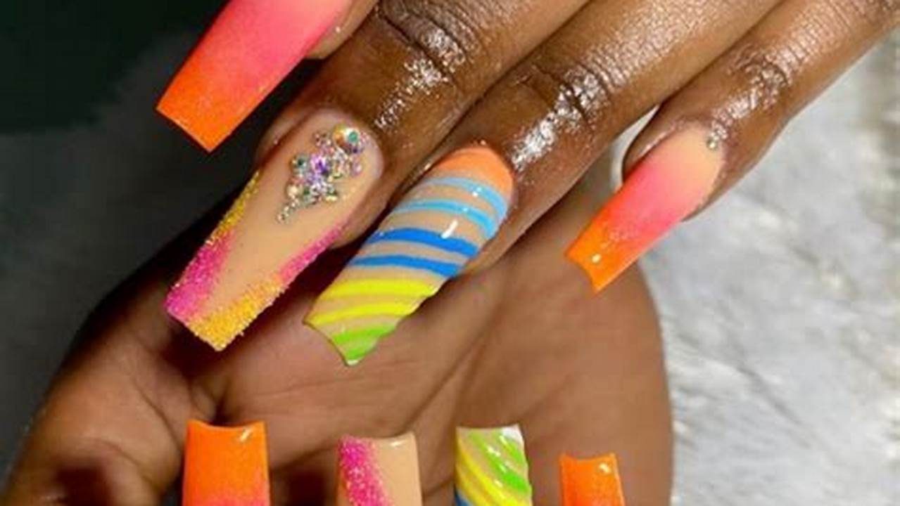 Acrylic Nail Designs 2024 Pictures