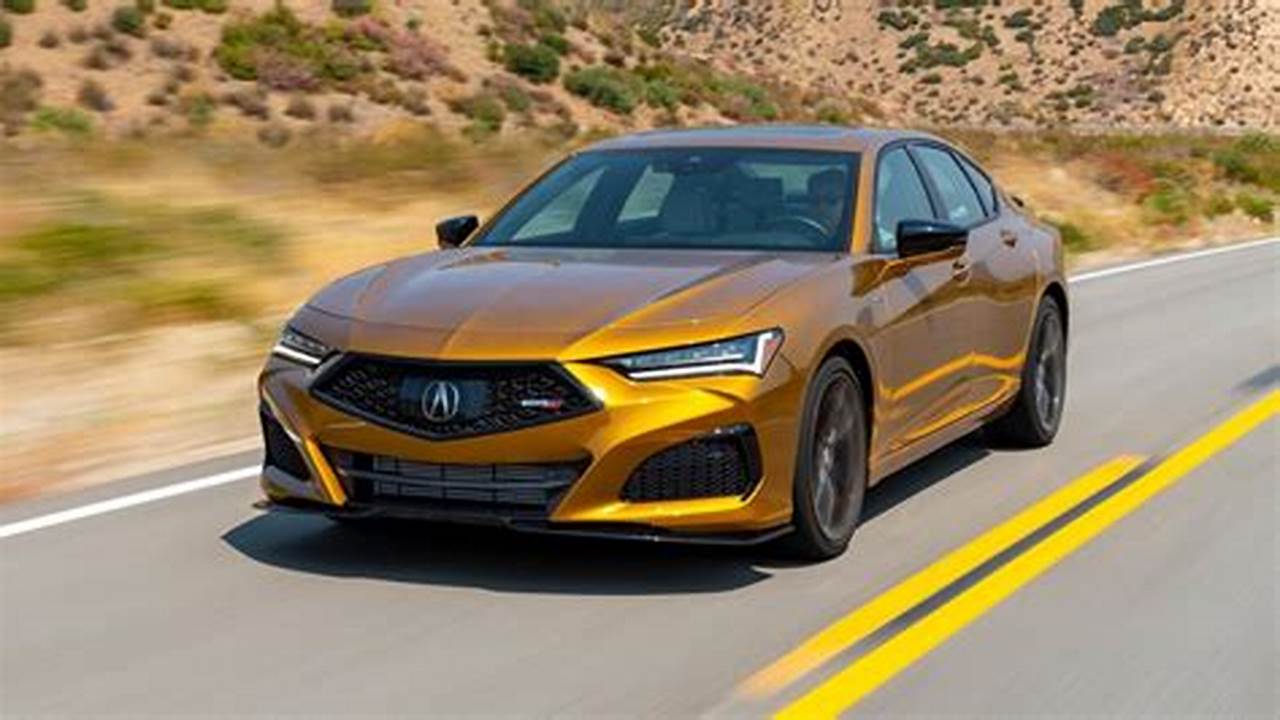 Acura TLX 2024: A Sporty Sedan with Style and Substance