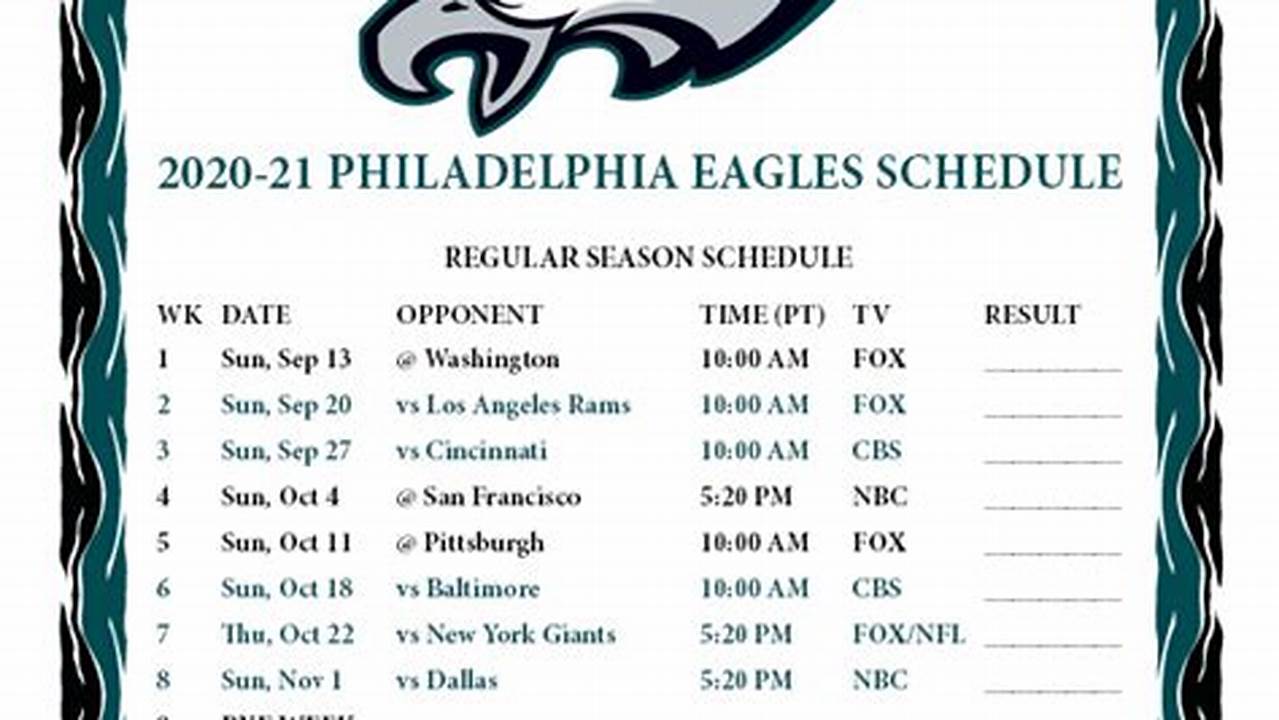 Add Eagles Schedule To Google Calendar