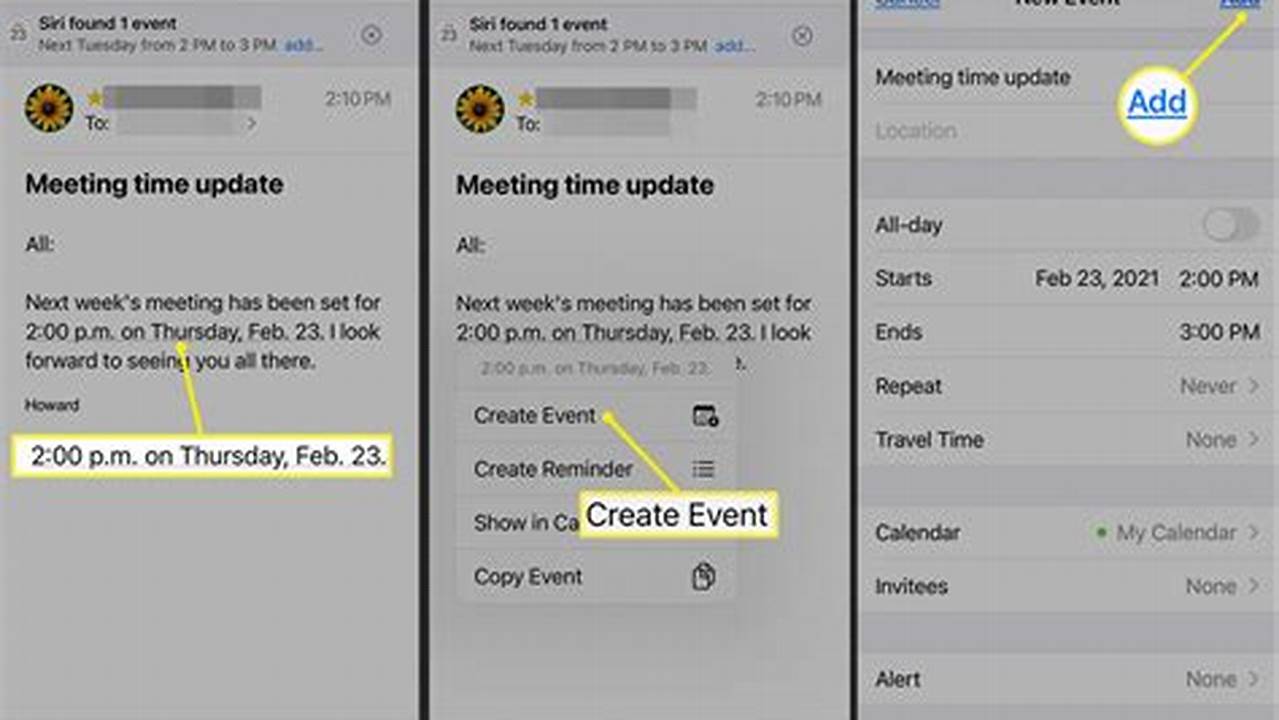 Add Email To Iphone Calendar