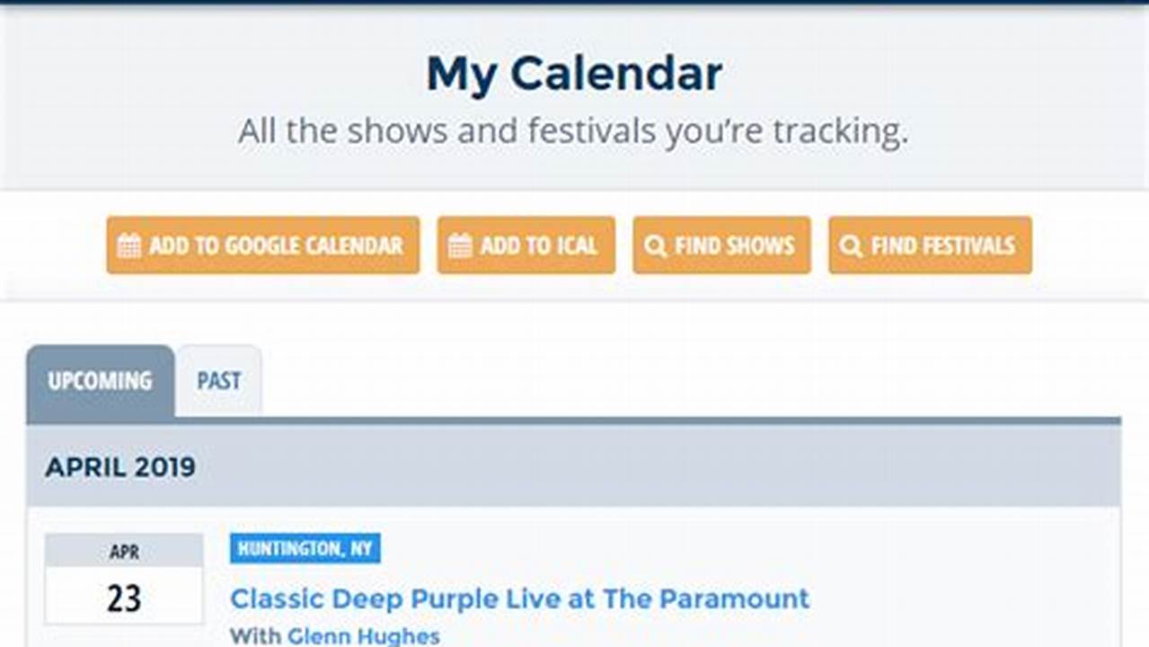 Add It To Your Jambase Calendar To Track The Festivals You’ve Been To!, 2024