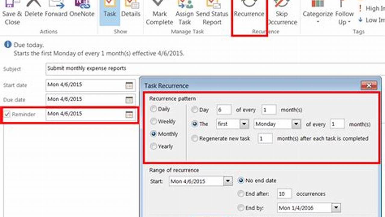 Add Reminder To Calendar In Outlook