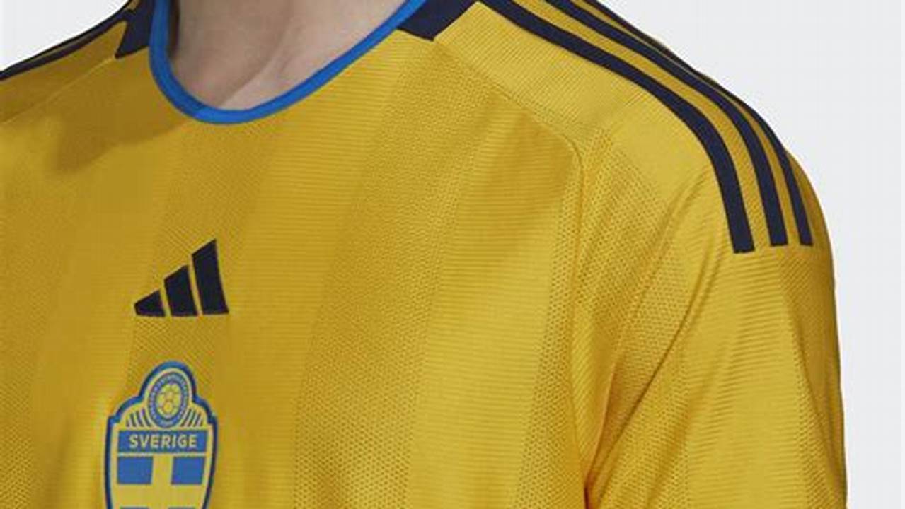 Adidas Sweden 22 Home Jersey Eqt Yellow., 2024