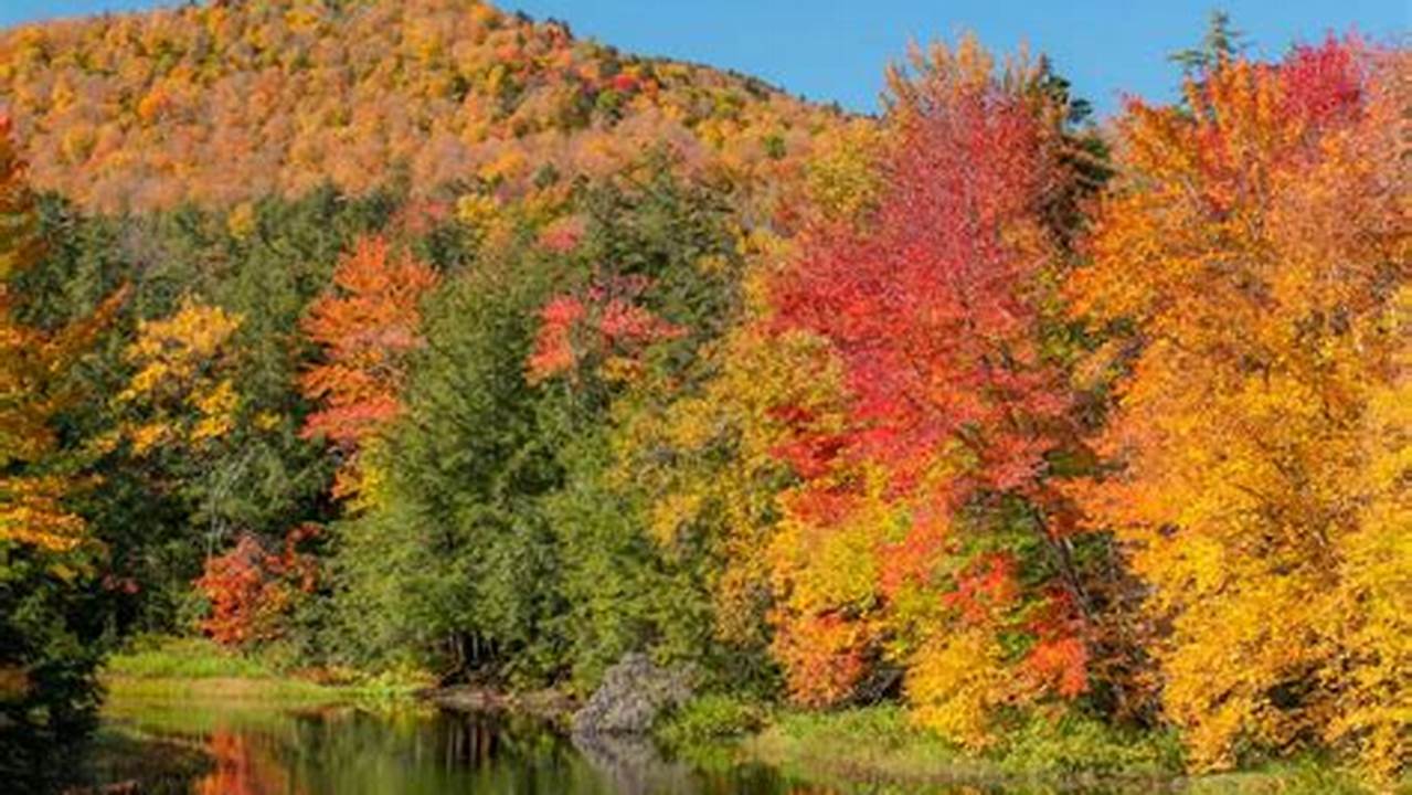 Adirondack Fall Foliage 2024