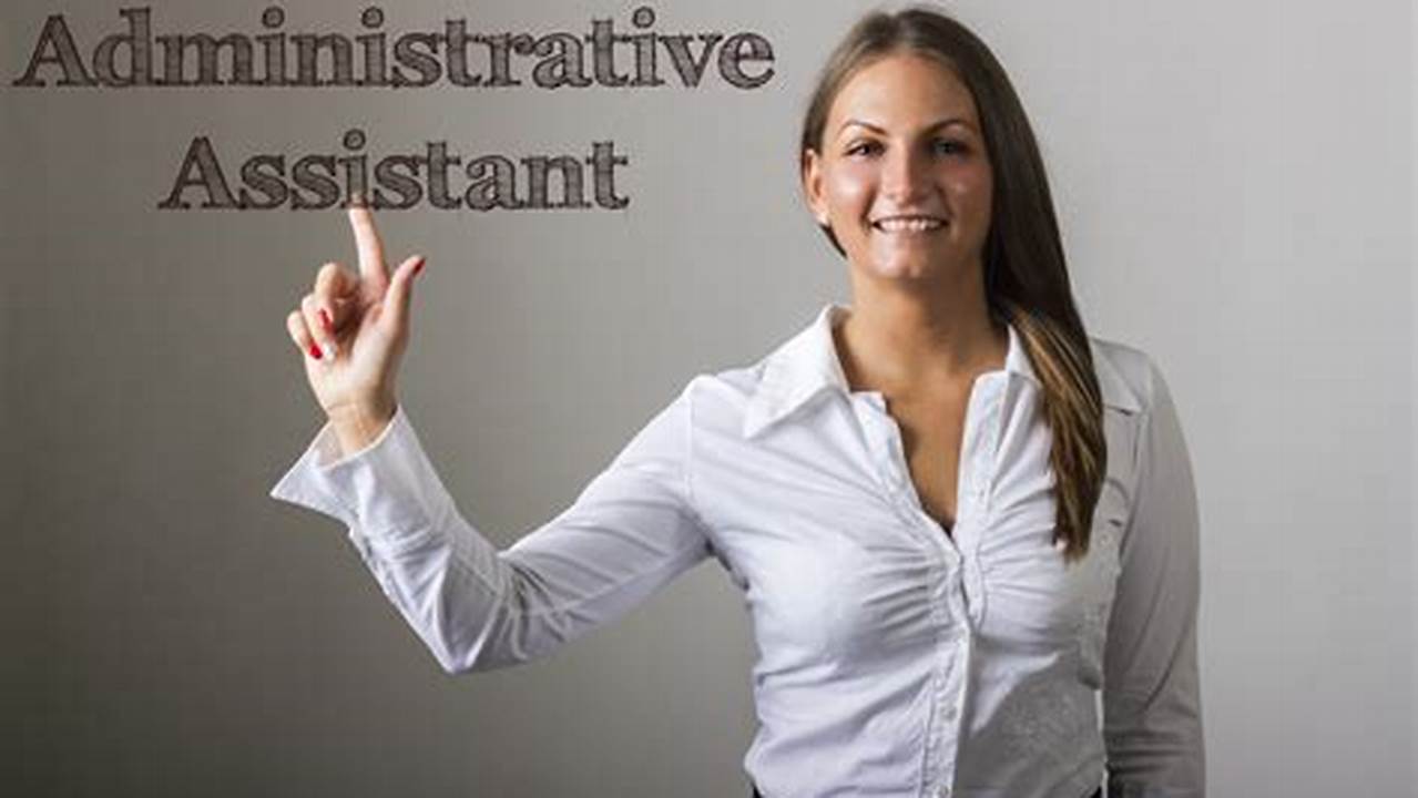 Administrative Assistant Week 2024 Jobs