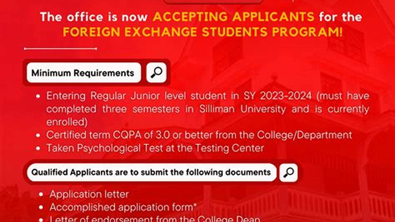 Admission To University, Grants, International Exchange, Work Placements., 2024