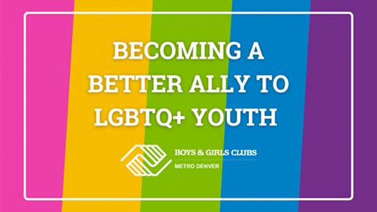 Advocacy And Allyship To Support Lgbtq+ Youth;, 2024