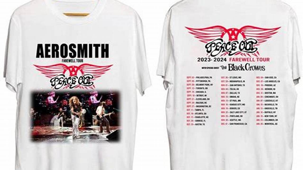 Aerosmith Farewell Tour Setlist