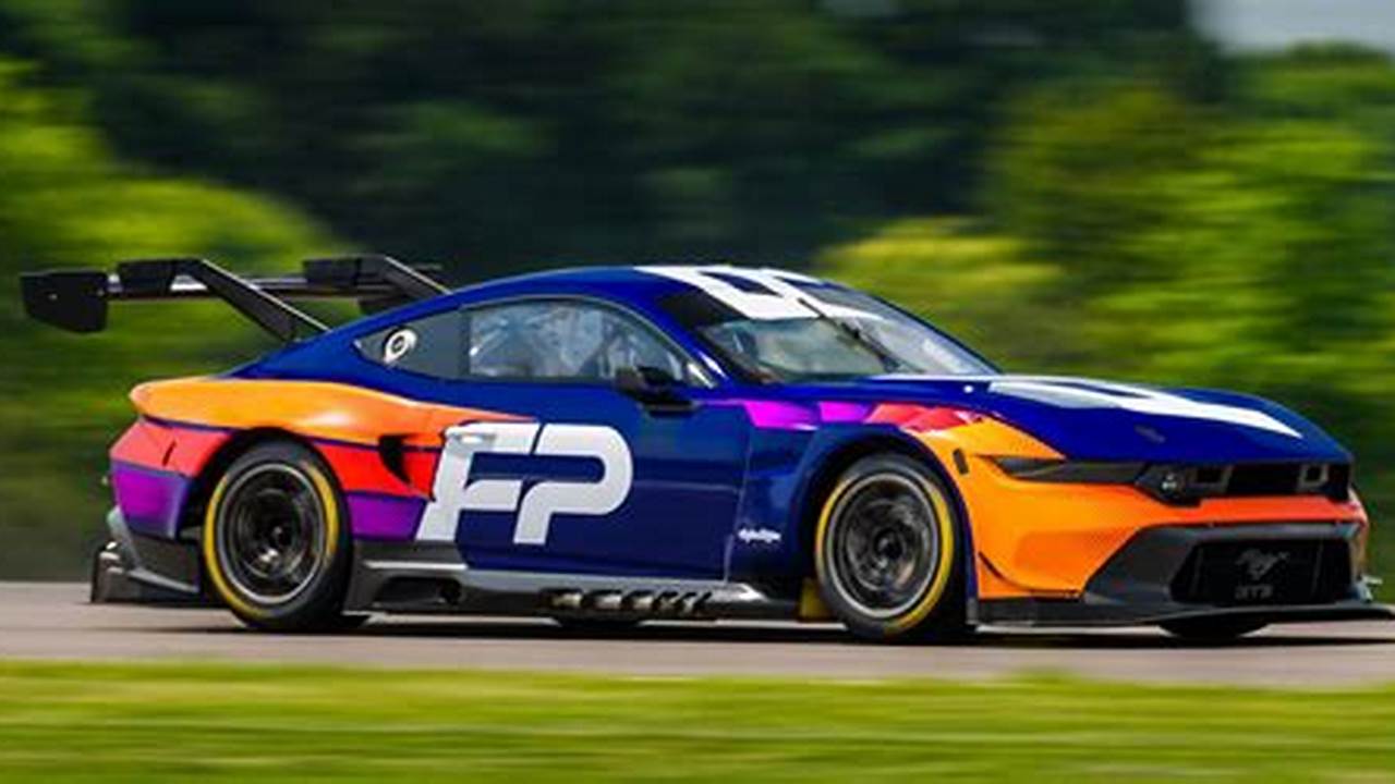 After A Tentative Reveal Last Year And Then Being Seen Out During Testing, Ford Has Taken The Covers Off Its New 2024 Mustang Gt3., 2024