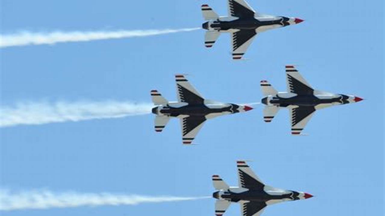 After Four Years, The Sound Of Freedom Will Once Again Be Celebrated And Demonstrated With The Return Of The Wings Over Wayne Air Show, The Largest Air Show In The State Of North Carolina., 2024