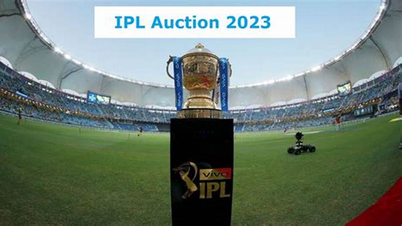 Again, There Was A Small Auction In December 2023 Where All Ten Ipl Franchises Released And Bought New Players., 2024