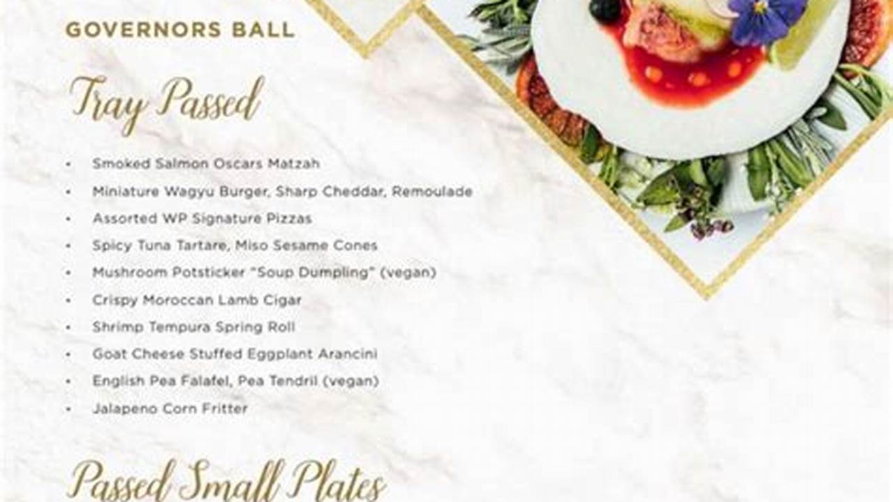 Ahead Of Tonight, Wolfgang Puck Shared His Menu For The 2024 Oscars Governors Ball, Which Happens After The Ceremony., 2024