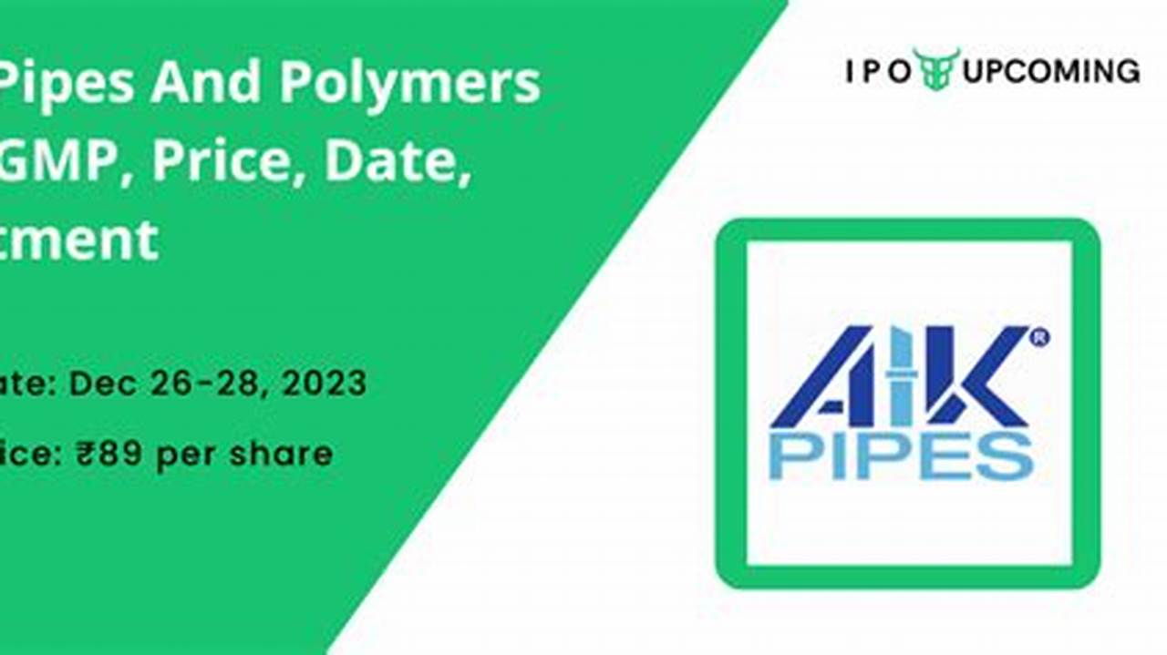 Aik Pipes And Polymers Ipo, 2024