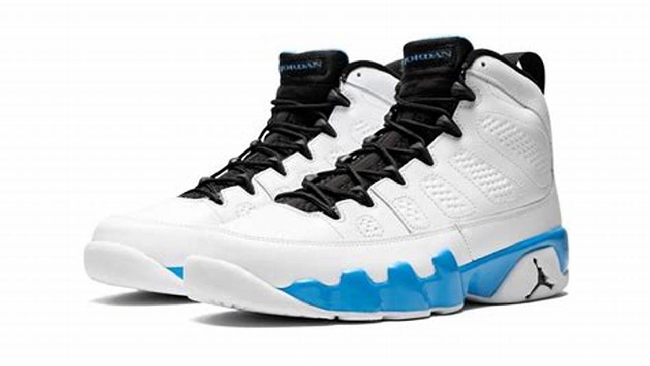 Air Jordan 9 Powder Blue., 2024