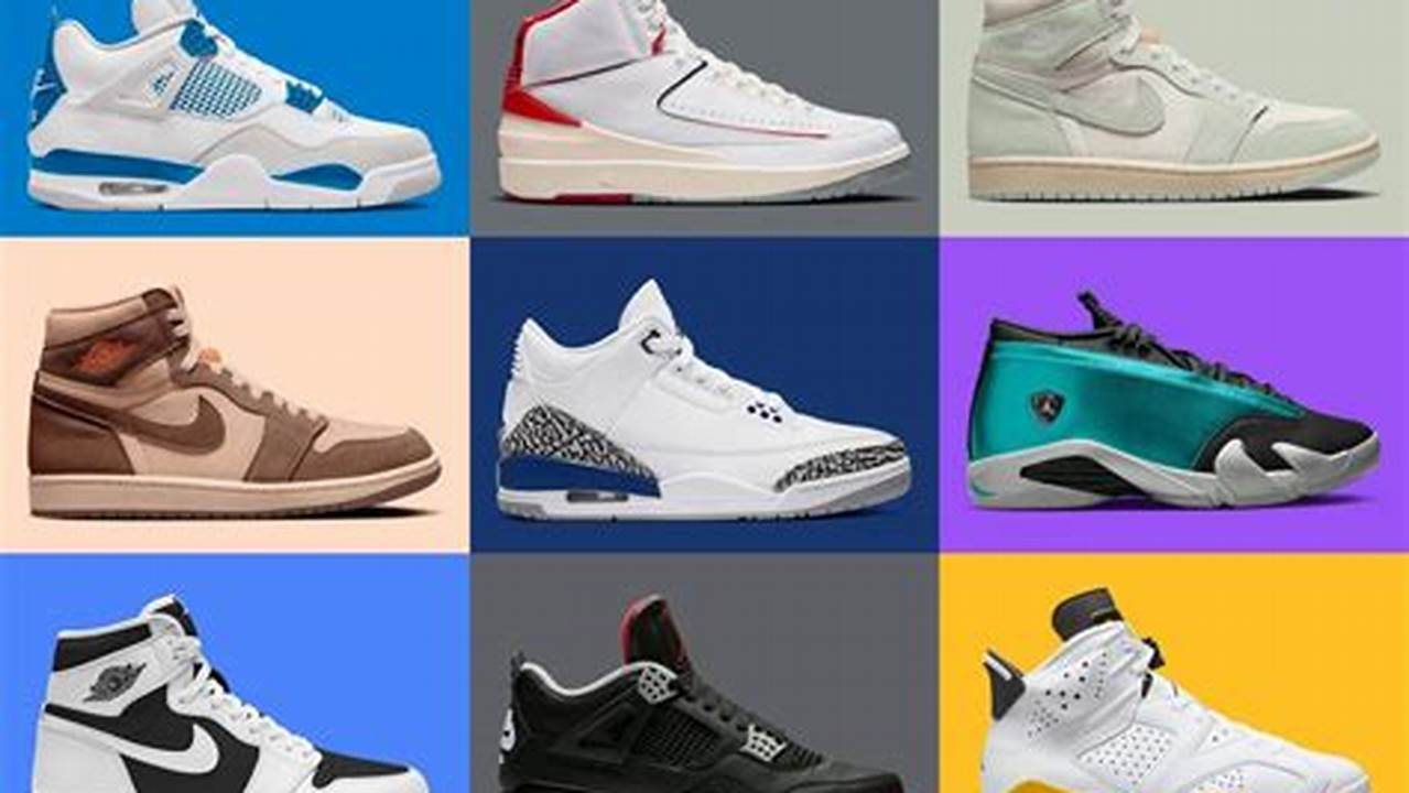 Air Jordan Sneaker Releases 2024