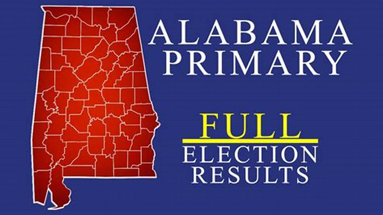 Alabama Primary Election 2024 Date