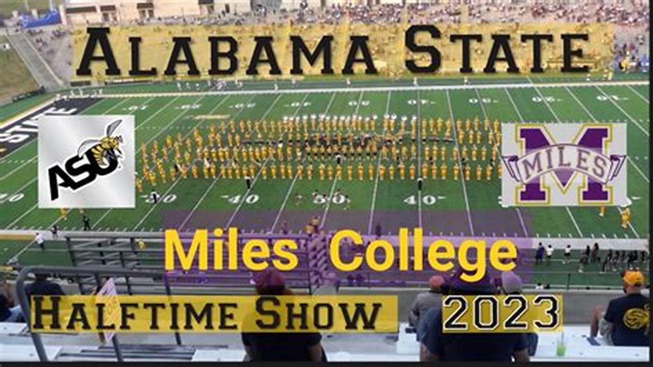 Alabama State Vs Miles 2024