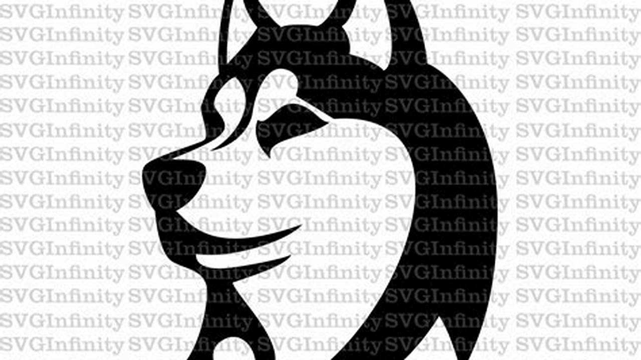Alaskan Husky, Free SVG Cut Files