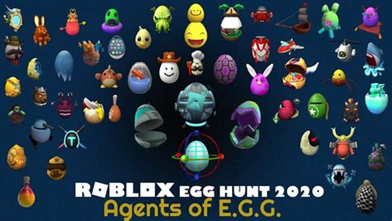 All 2024 Eggs In Roblox’s The Hunt., 2024