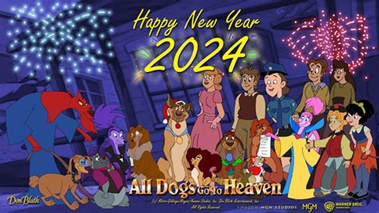 All Dogs Go To Heaven 35th Anniversary 2024
