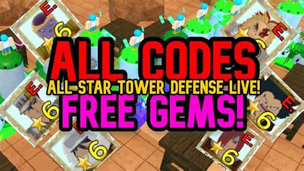 All Star Tower Codes 2024