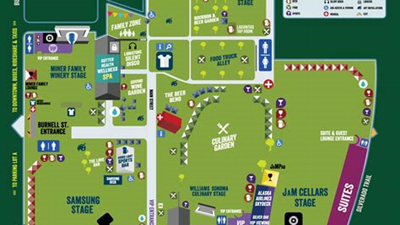 All Things Go Festival Map