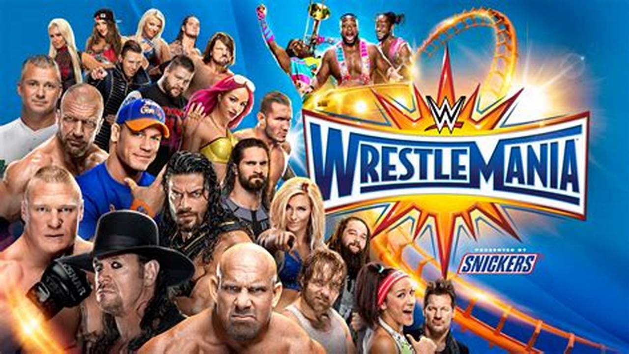 All Wrestlemania Matches 2024