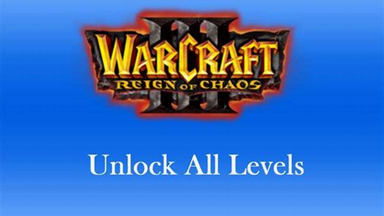 All Levels And Campaigns Unlocked, Download